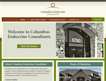 Tablet Screenshot of columbusendo.com